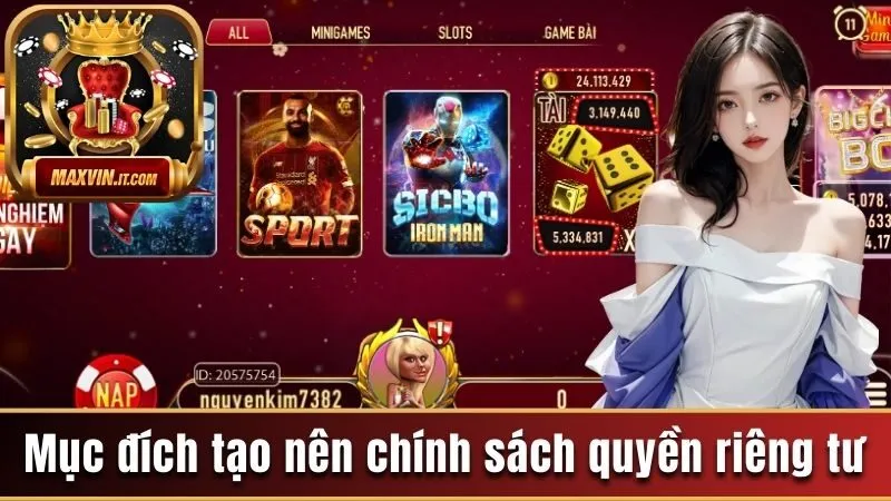 Mục đích tạo nên chính sách quyền riêng tư 