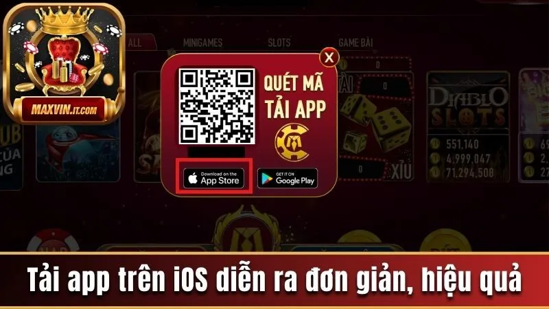 Tải app trên iOS diễn ra đơn giản, hiệu quả